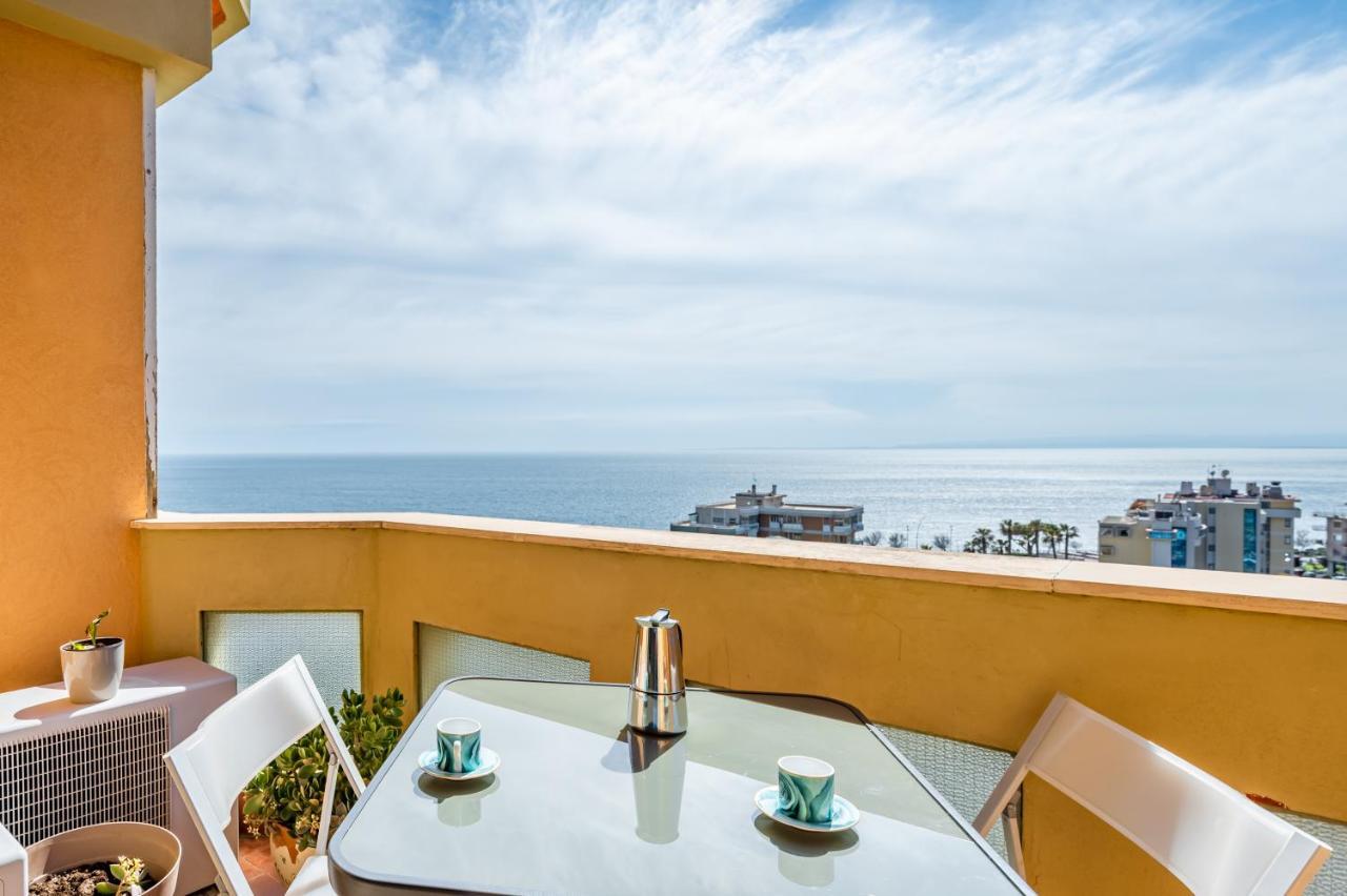 Catania Seaview Apartment With Balcony Esterno foto