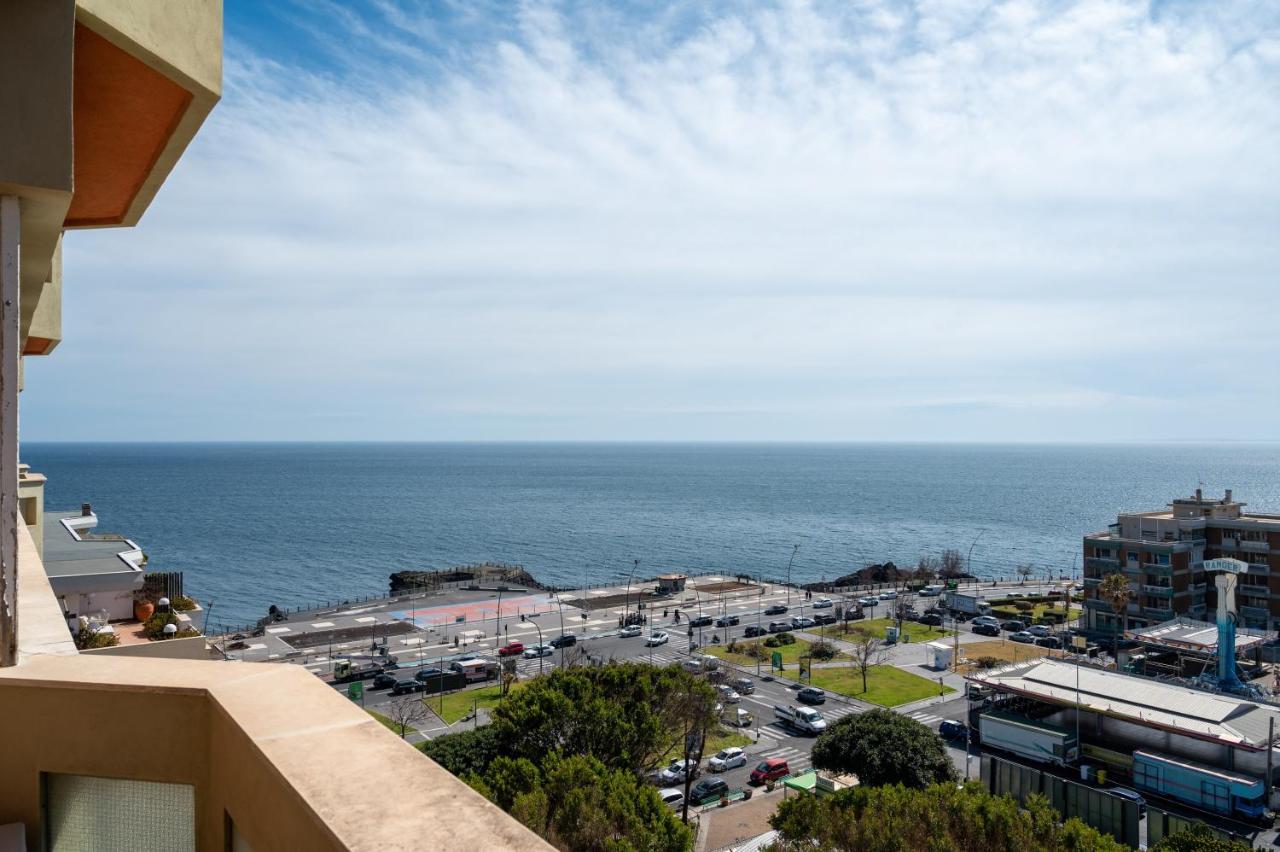Catania Seaview Apartment With Balcony Esterno foto