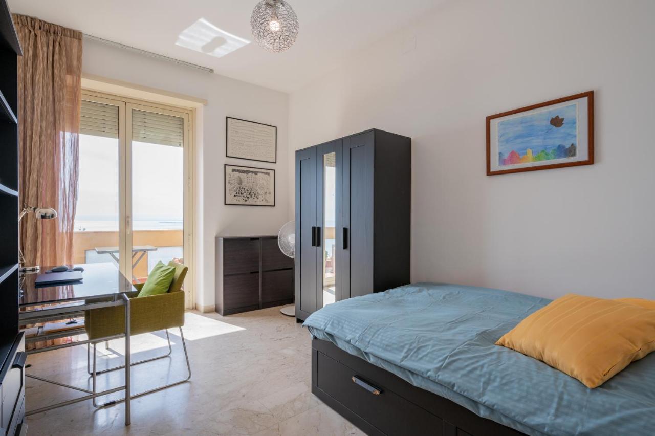 Catania Seaview Apartment With Balcony Esterno foto